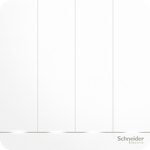 Bộ công tắc bốn 16AX có đèn Led AvatarOn